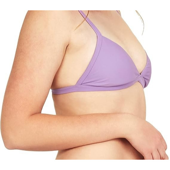 Speedo Women's Swimsuit Triangle Bikini Top Fairy Wren Size Medium New - Picture 9 of 11